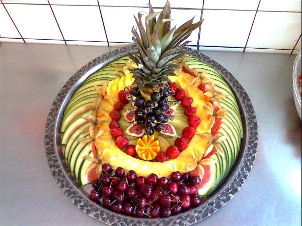 Obst- & Salatschüssel - rosa (Ø 26 cm, 4,0 l) main image 1
